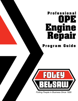 OPE Engine Repair