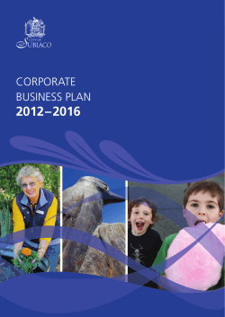 2012–2016 CORPORATE BUSINESS PLAN