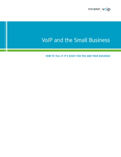 VoIP and the Small Business
