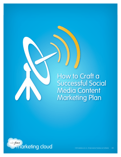 How to Craft a Successful Social Media Content Marketing Plan