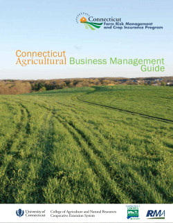 Agricultural Connecticut Business Management