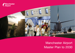 Manchester Airport Master Plan to 2030