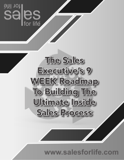The Sales Executive’s 9 WEEK Roadmap To Building The
