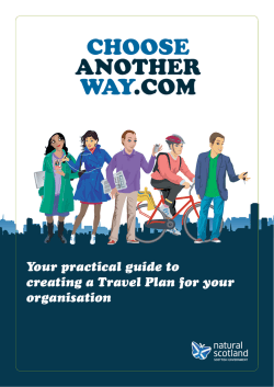 Your practical guide to creating a Travel Plan for your organisation BUS
