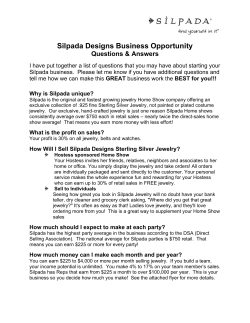 Silpada Designs Business Opportunity Questions &amp; Answers