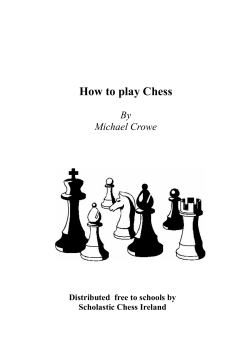 How to play Chess By Michael Crowe