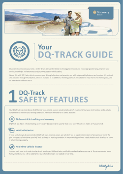 DQ-TRack guiDe your
