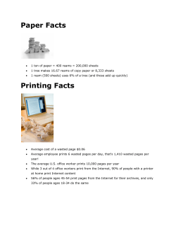 Paper Facts