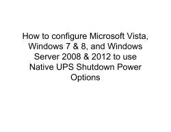How to configure Microsoft Vista, Windows 7 &amp; 8, and Windows