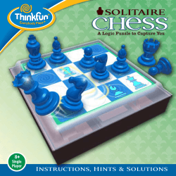 solitaire Instructions, Hints &amp; Solutions 8 Single