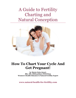 A Guide to Fertility Charting and Natural Conception
