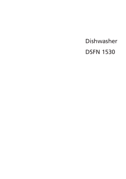 Dishwasher DSFN 1530