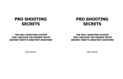 PRO SHOOTING SECRETS