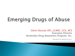 Executive Director Hunterdon Drug Awareness Program, Inc.
