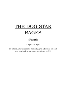 THE DOG STAR RAGES (Part6)