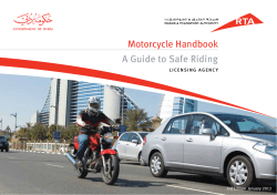 Motorcycle Handbook A Guide to Safe Riding 3rd Edition  January 2012