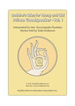 e Prince Goodspeaker -Vol. 1 Buddha's Tales for Young and Old