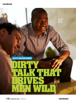 Dirty talk that Drives men wilD