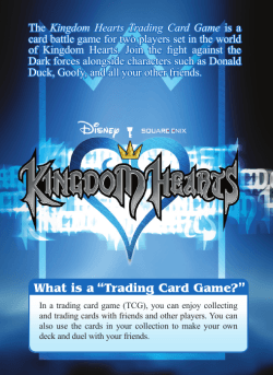 Kingdom  Hearts  Trading  Card  Game