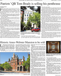 Page 8 BOSTON HOMES: THE COMPLETE GUIDE • www.linkbostonhomes.com
