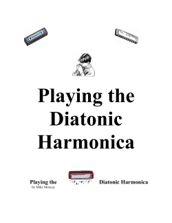 Playing the Diatonic Harmonica