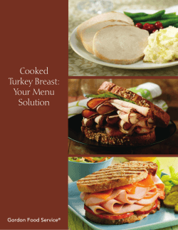 Cooked Turkey Breast: Your Menu Solution