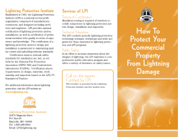 Lightning Protection Institute Services of LPI Testing &amp; Certification