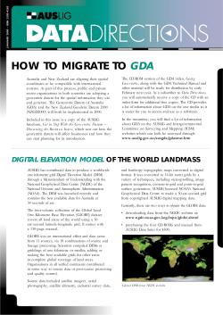 HOW TO MIGRATE TO GDA