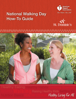 National Walking Day How-To Guide
