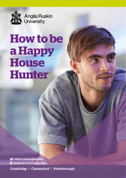 How to be a Happy House Hunter