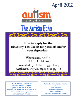 How to apply for the Disability Tax Credit for yourself and/or