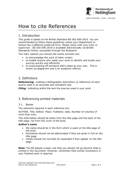 How to cite References 1. Introduction