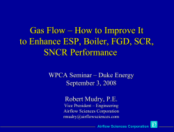 Gas Flow – How to Improve It SNCR Performance