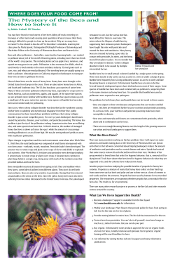 You may have heard or read stories of bee hives... resistance to one, but the varroa mite has