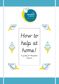 How to help at home!
