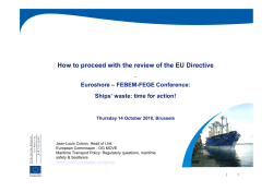 z How to proceed with the review of the EU Directive