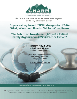 Implementing New, HITECH changes to HIPAA:
