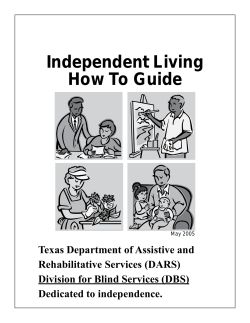 Independent Living How To Guide