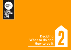 Deciding What to do and How to do it