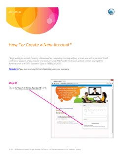 How To: Create a New Account*  0421141248