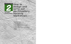 How to design and carry out participatory