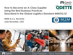 How to Become an A-Class Supplier Using the Best Business Practices