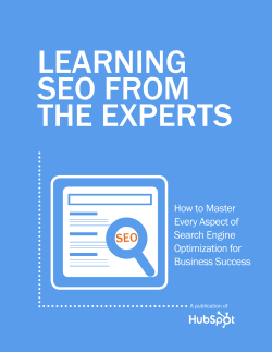 s LEARNING SEO FROM THE EXPERTS