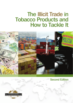 The in Tobacco Products and How to Tackle It