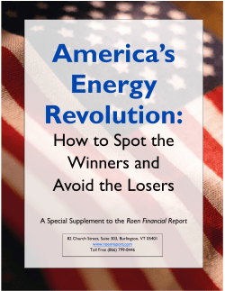America’s Energy Revolution: How to Spot the