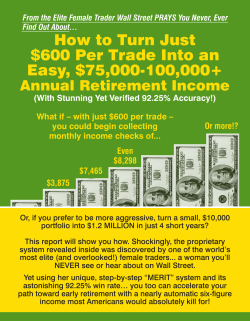 How to Turn Just $600 Per Trade Into an Easy, $75,000-100,000+