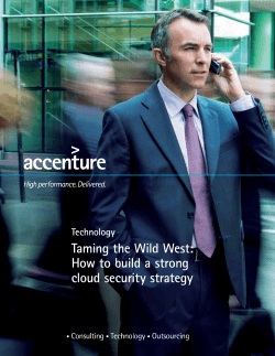Taming the Wild West: How to build a strong cloud security strategy Technology