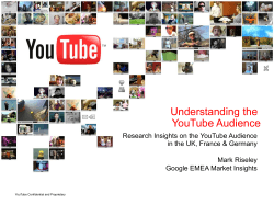 Understanding the YouTube Audience