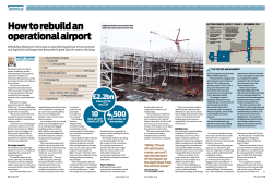 How to rebuild an operational airport Technical