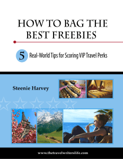 5 How to Bag the best Freebies